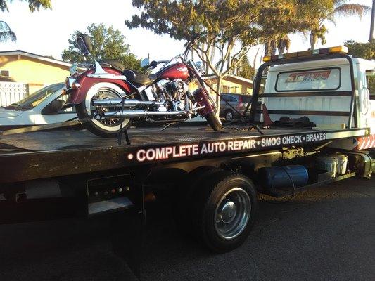 Motorcycle Towing