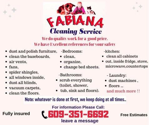 Fabiana Cleaning Service