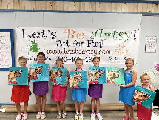 Artsy Kids class!