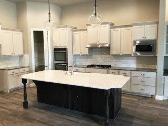 Quartz & Laminate installed in this kitchen