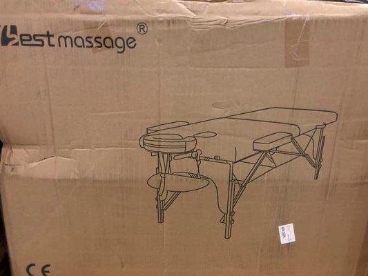 Massage table