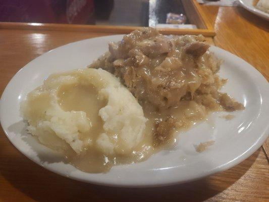 Pork and sauerkraut - good luck meal on New Year's Day!