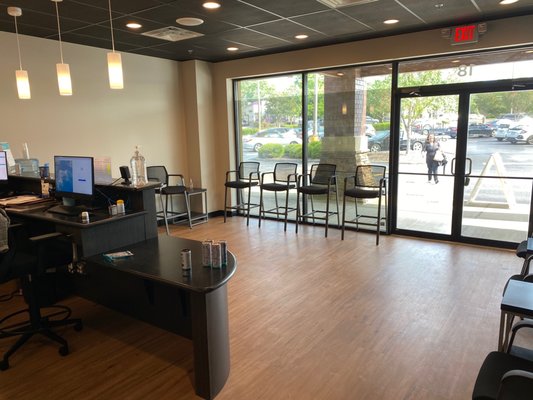 The front lobby of The Joint Chiropractic