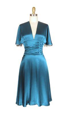 Butterfly Dress Teal