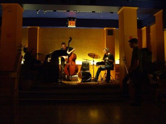 jazz jam session every Sunday night