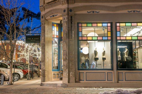 Rag and Bone store downtown Aspen, CO