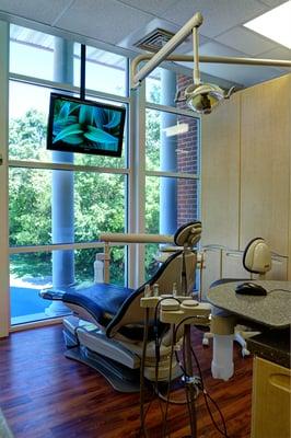 This is 1 of 3 rooms where you will see the Hygienist for your check ups.