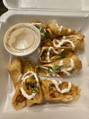 Southwest Egg Rolls (takeout)