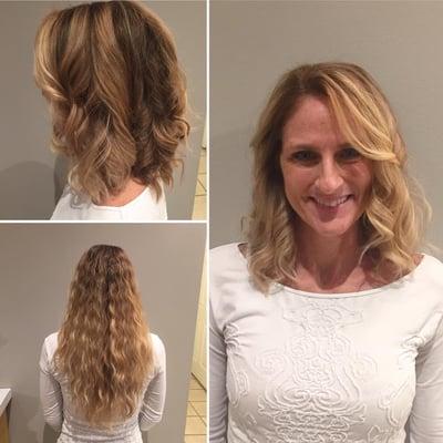 Hair done by Katie - balayage highlights & cut