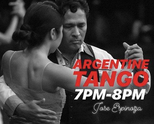 ARGENTINE TANGO | WEDNESDAYS AT 7PM