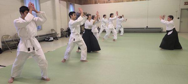 Aikido warm-up - Ikkyo Undo