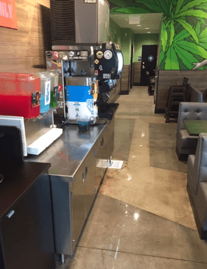 Restaurant Cleaning and Floor Scrubbing & Waxing