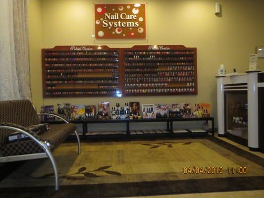 We carry a variety of nail polish, which includes OPI, China Glaze, Queens, QRS, Orly, and Essie nail polish.