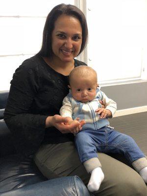 Dr. Patel did Webster adjustments during my pregnancy.  She is now taking care of my 3 month old with infant chiropractic adjustments!