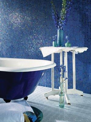 Love your color and make a statement with your tile.