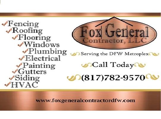 Fox General Contractor, LLC