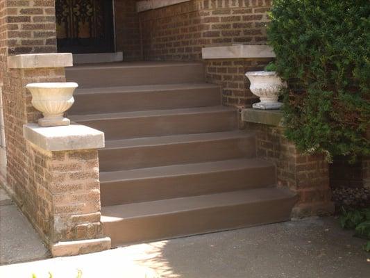 concrete stairs