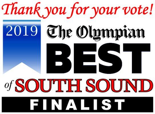 Voted 2019 Best of South Sound Finalist