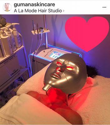 Skin rejuvenation  Light therapy with oxygen enhancement