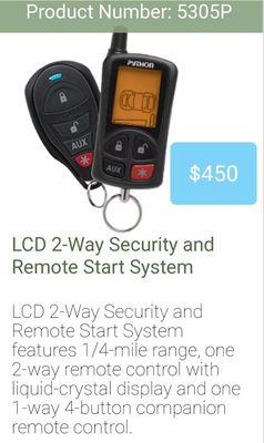 Remote start security