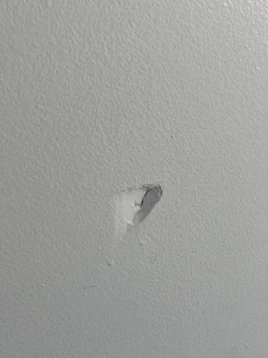 Damaged wall repairs