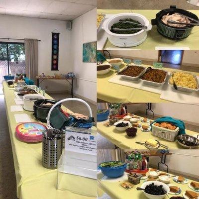 Sunday Fellowship meals made by our Kitchen Angels