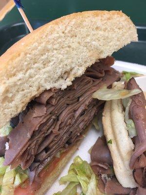 Roast beef sandwich