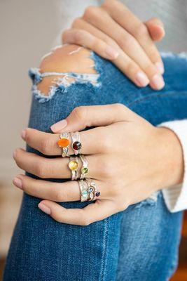 Gemstone Rings