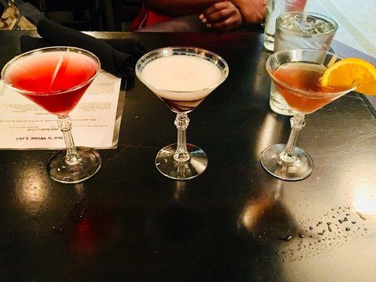 3 strong Martini's