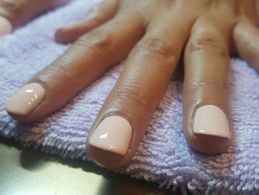 manicure with traditional Nail Lacquer