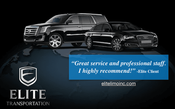 A proven leader in the industry, Elite Transportation.