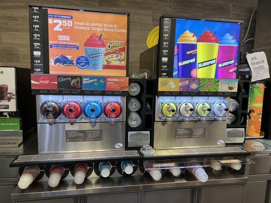 March 26 2022 - bomb slurpee flavors