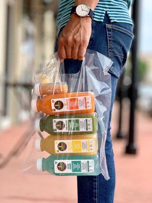 Cold pressed juices