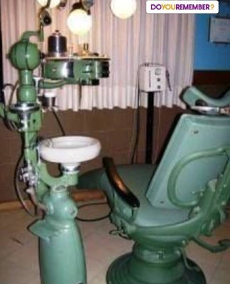 Happy #NationalDentistDay! Remember the feeling of having to sit in this chair?