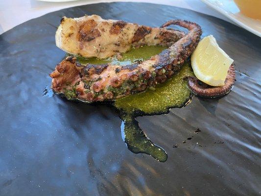 Grilled octopus