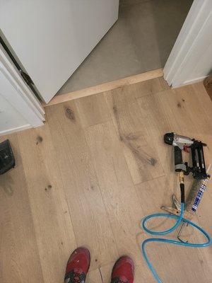 Complete floor repair