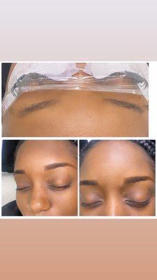 Lash Removal, Brow Wax & Brow Tint