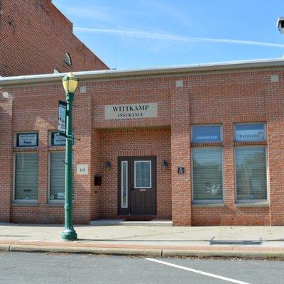 Wittkamp Insurance Agency office in Woodville, Ohio