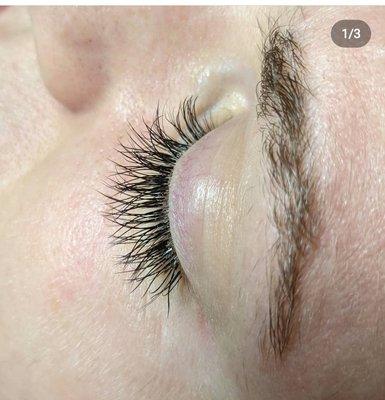 The Y style lash extensions