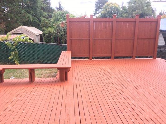 Painted Deck