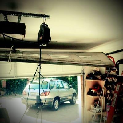 off-track  garage door repair