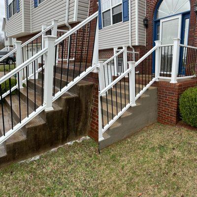 Walkway cleaning in Clarksville, Tennessee