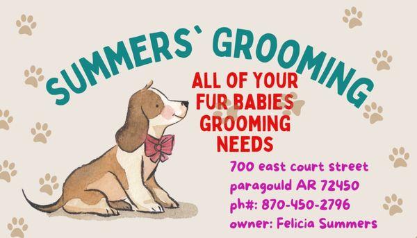 Summers Grooming