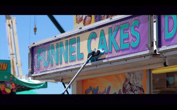 Screen capture of the setup of Cal State Fair Video