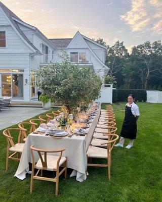 Dinner Party - Hamptons Residence