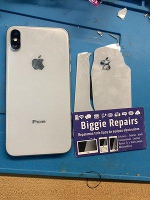 Iphone X back glass