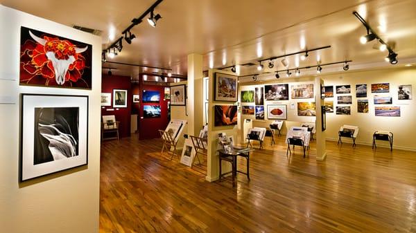 Interior of the gallery