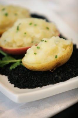 Truffled Potatoes on Black Sea Salt