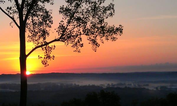 Sunset from General Butler