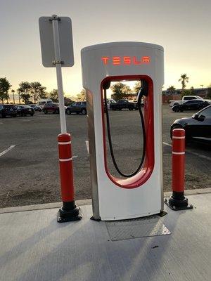 New Tesla Supercharger